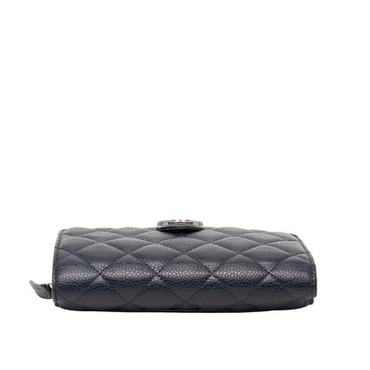 Chanel Matelasse Caviar Skin Wallet
