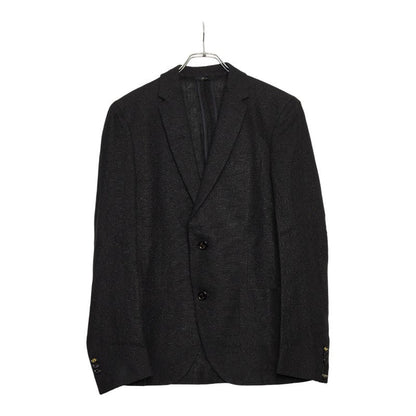 Fendi 2B Linen Cotton Tailored Jacket