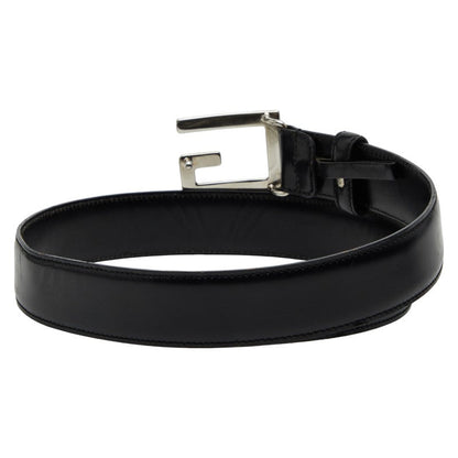 Gucci G Buckle Leather Belt