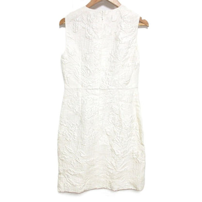 Fendi Mink Fur Corsage Jacquard Dress