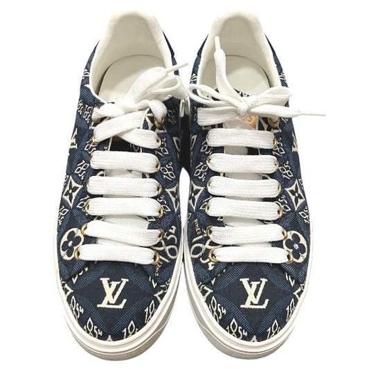 Louis Vuitton Time Out Line Denim Sneakers