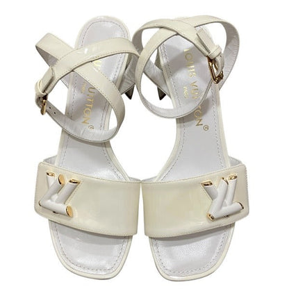 Louis Vuitton Shake Line Leather Sandals
