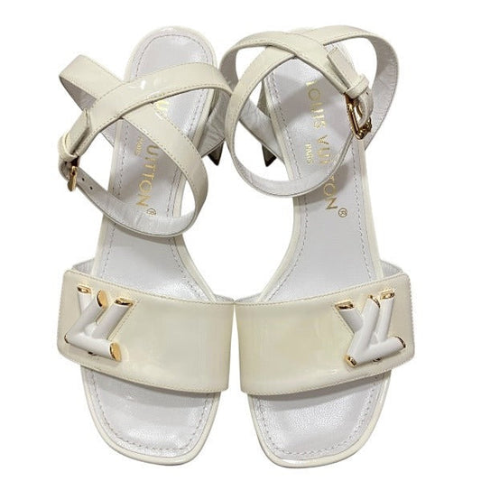 Louis Vuitton Shake Line Leather Sandals