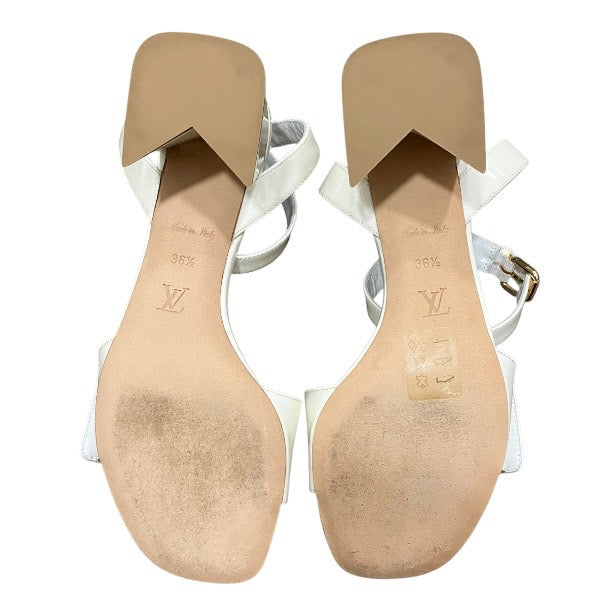 Louis Vuitton Shake Line Leather Sandals