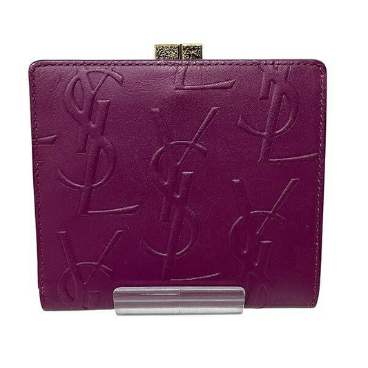 Yves Saint Laurent Leather Bifold Wallet