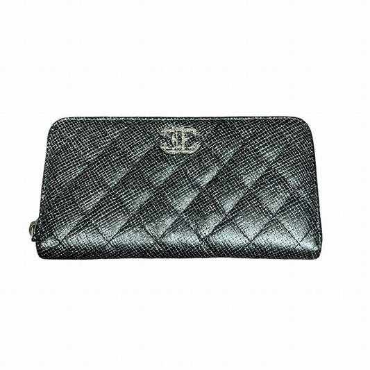 Chanel Chain Me Matelasse Leather Long Wallet