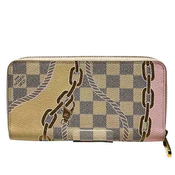 Louis Vuitton Zippy Wallet Damier Azur Wallet