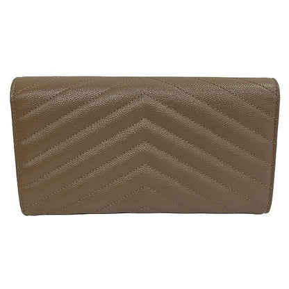 Saint Laurent Leather Long Wallet