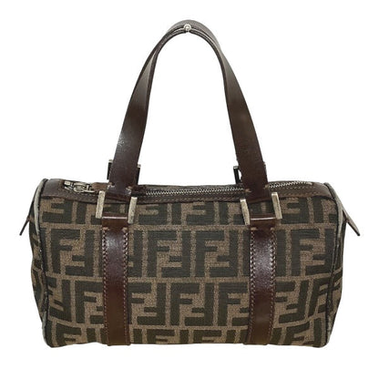 Fendi Zucca Canvas Handbag