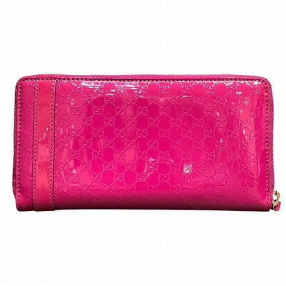 Gucci Guccissima Patent Leather Wallet