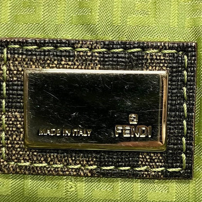 Fendi Zucca Coated Canvas Handbag