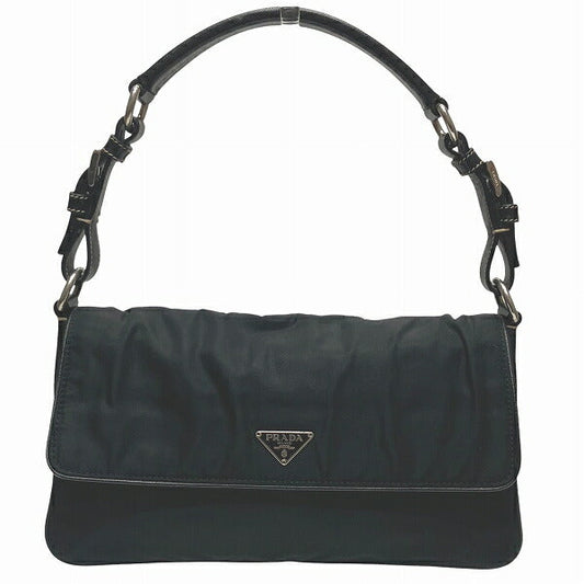 Prada BR2289 Nylon Saffiano Shoulder Bag