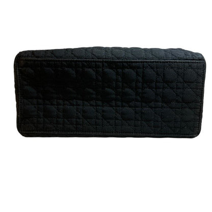 Dior Lady Dior Canvas Handbag