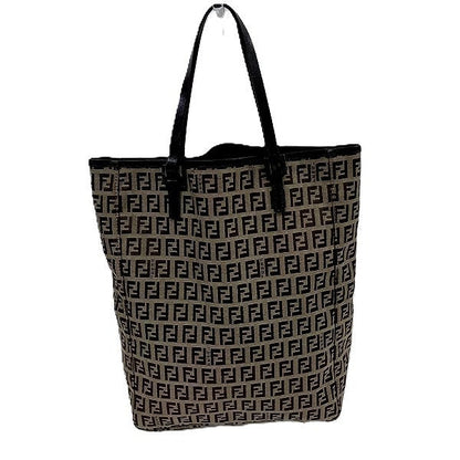 Fendi Zucca Canvas Handbag