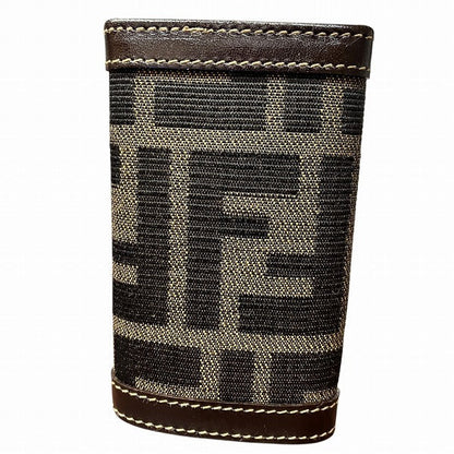Fendi Zucca Canvas Key Case