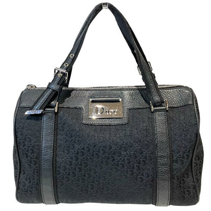 Dior Trotter Street Chic Canvas Leather Handbag