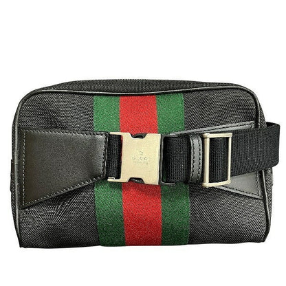 Gucci Sherry Line Canvas Waist Bag