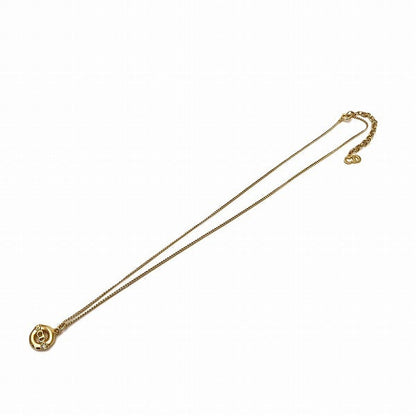 Dior CD Logo Circle Necklace