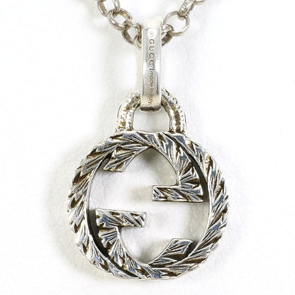 Gucci Interlocking G Silver 925 Necklace