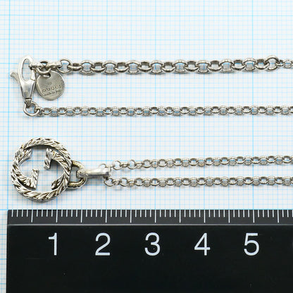 Gucci Interlocking G Silver 925 Necklace