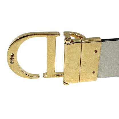 Dior 30 Montaigne CD Buckle Calfskin Brass Belt