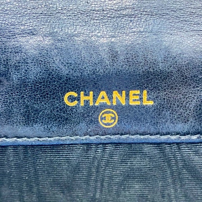 Chanel Coco Mark Caviar Wallet
