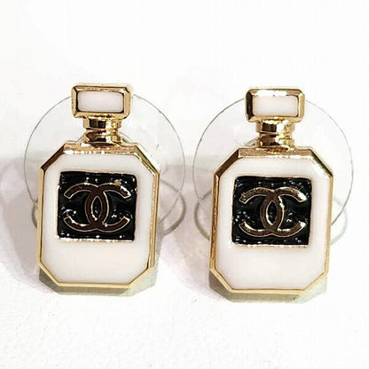 Chanel Perfume Bottle Earrings
