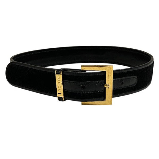 Gucci Haircalf Leather Belt