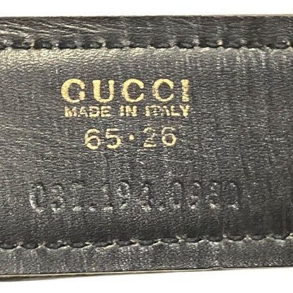 Gucci Haircalf Leather Belt