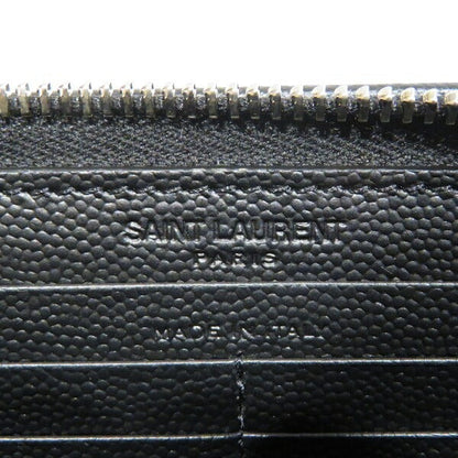Saint Laurent Full Zip Wallet Leather Long Wallet