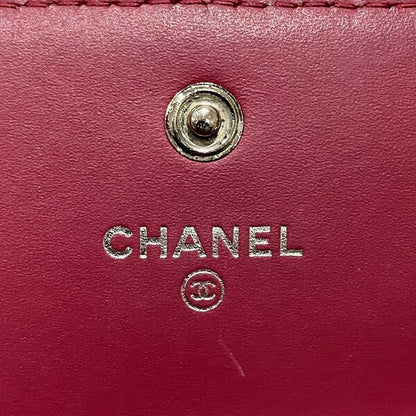 Chanel Brilliant Matelasse Patent Leather Long Wallet