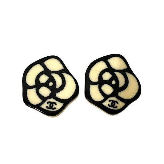 Chanel Camellia Earrings