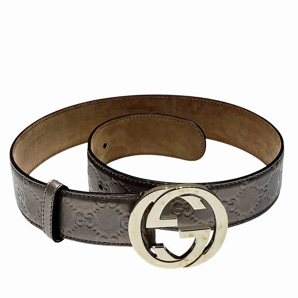 Gucci GG Interlocking GG Canvas Belt