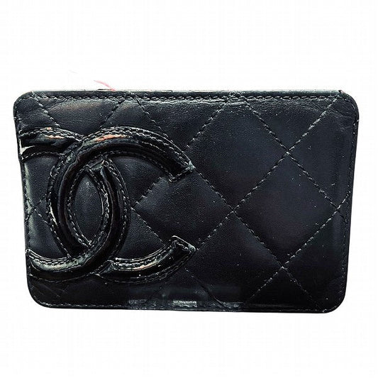 Chanel Cambon Line Leather Card Case