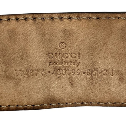 Gucci Interlocking Leather Belt