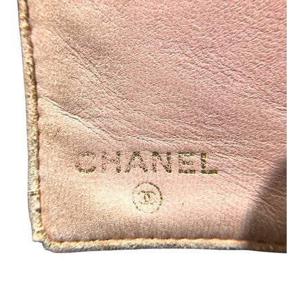 Chanel Coco Mark Caviar Skin Long Wallet