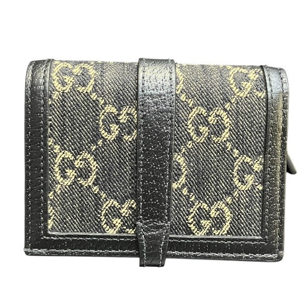 Gucci Jackie 1961 Canvas Leather Wallet
