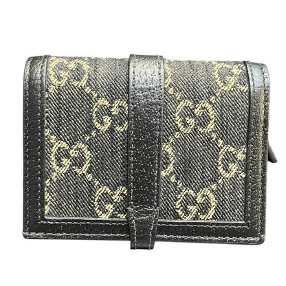 Gucci Jackie 1961 Canvas Leather Wallet