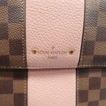 LOUIS VUITTON Bond Street MM Damier Ebene Crossbody Bag Magnolia