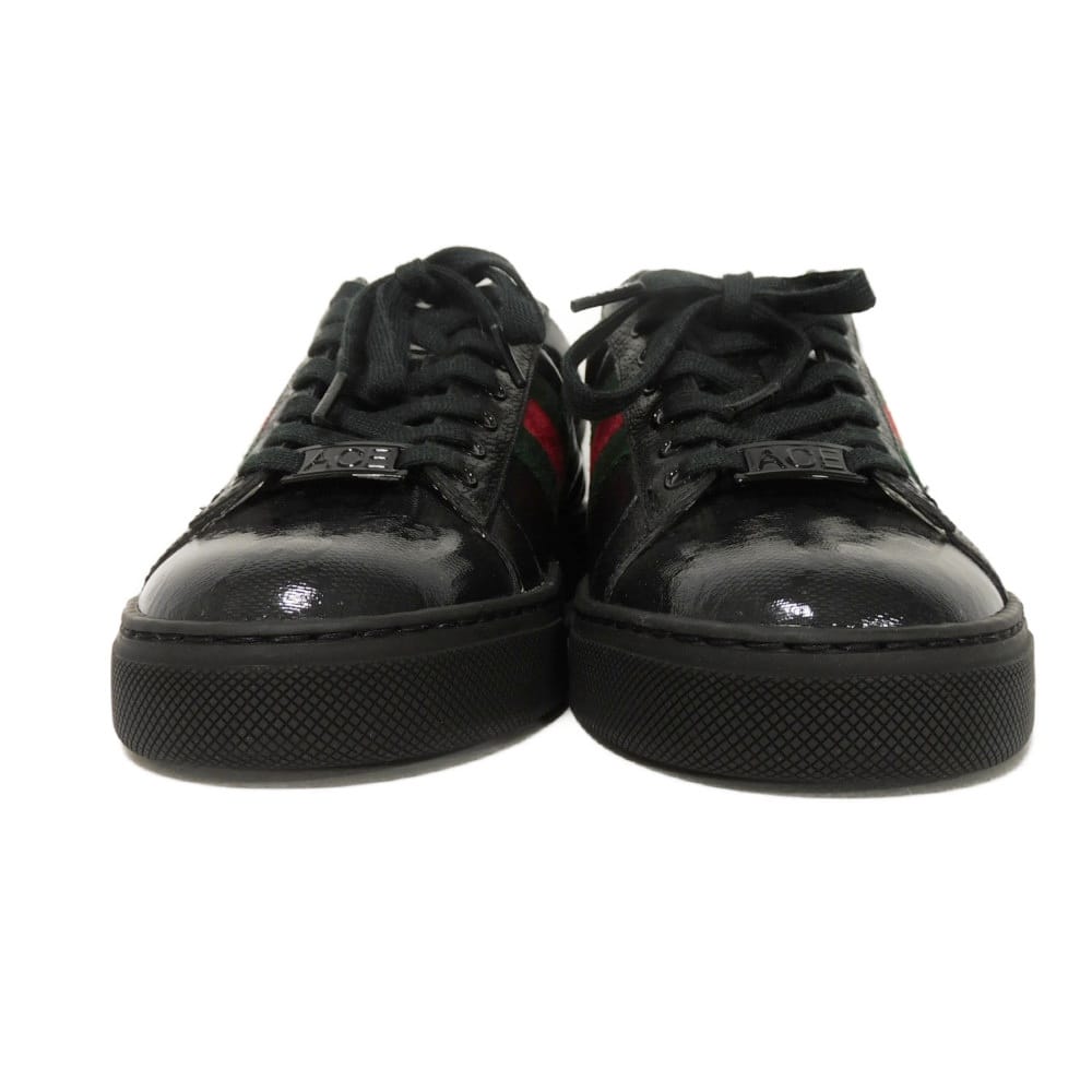 Gucci Ace Web Stripe GG Crystal Sneaker