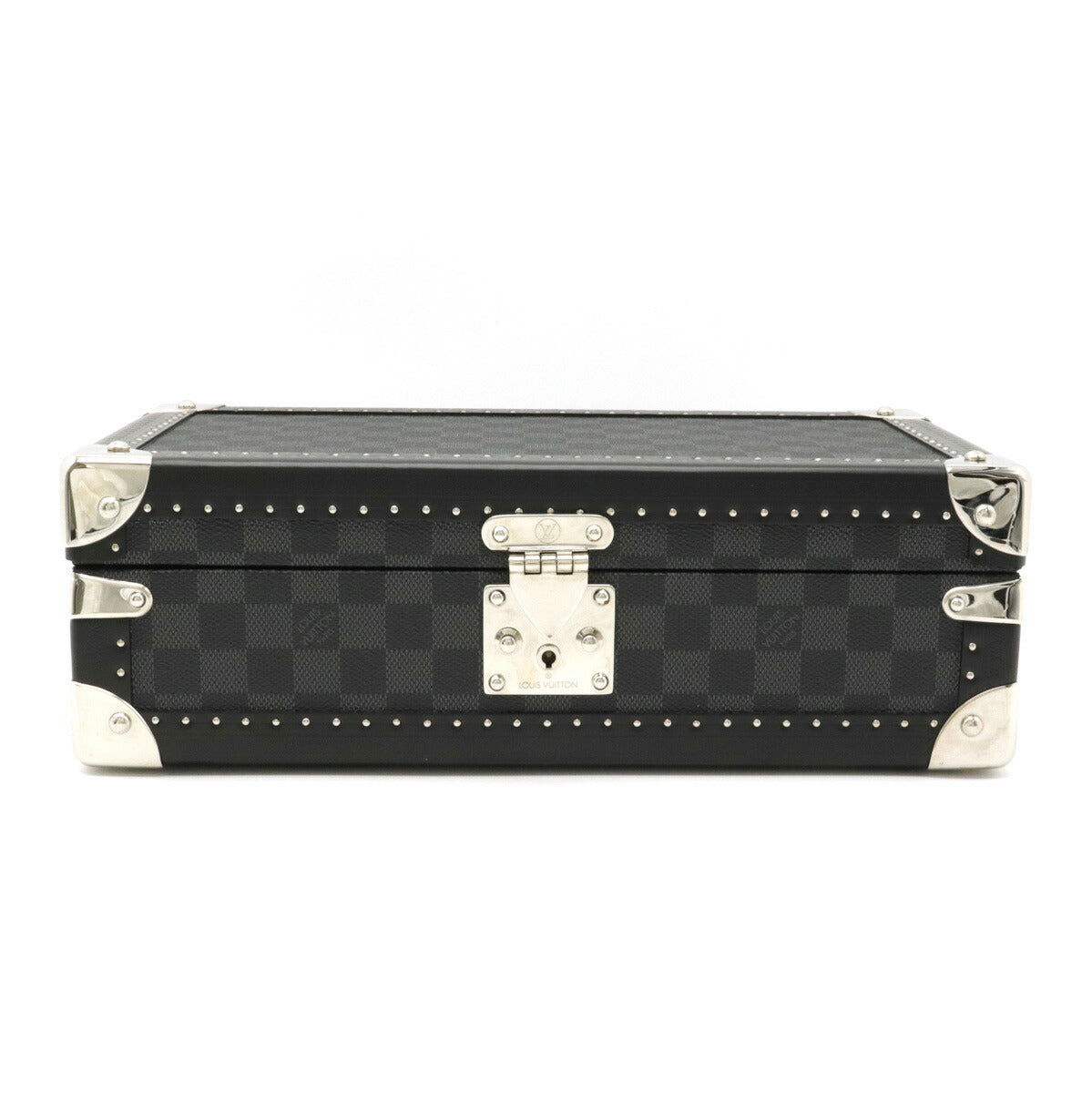 Louis Vuitton Damier Graphite Watch Case N48226