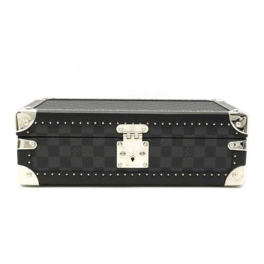 Louis Vuitton Damier Graphite Watch Case N48226
