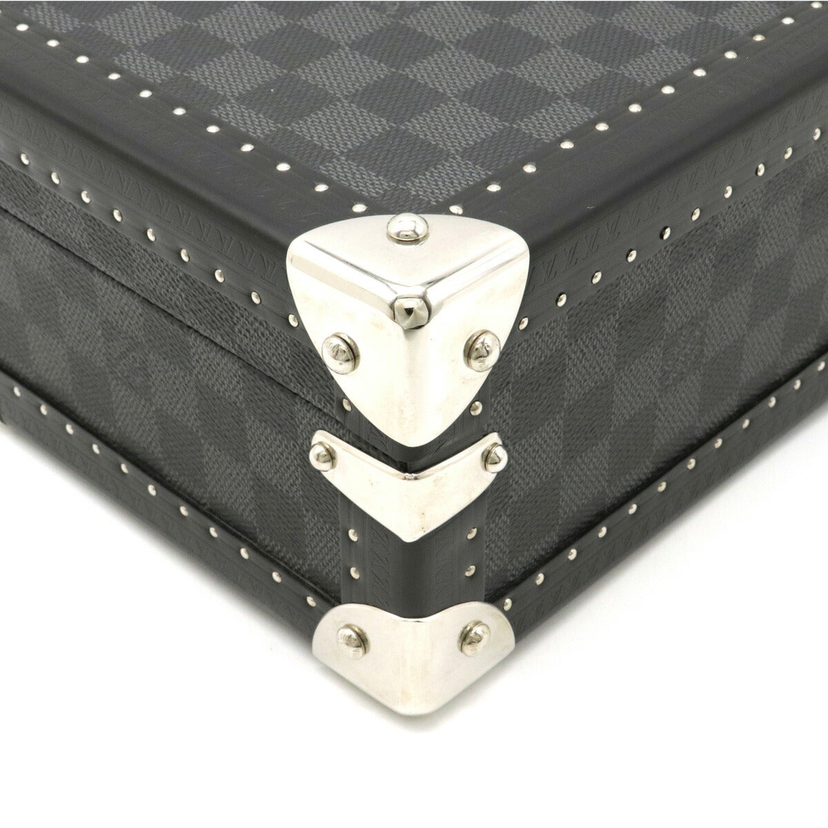 Louis Vuitton Damier Graphite Watch Case N48226