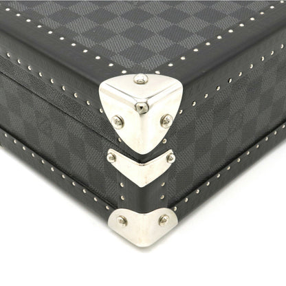 Louis Vuitton Damier Graphite Watch Case N48226