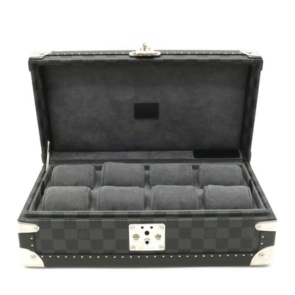 Louis Vuitton Damier Graphite Watch Case N48226