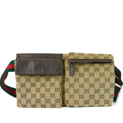 Gucci Monogram Canvas Belt Bag