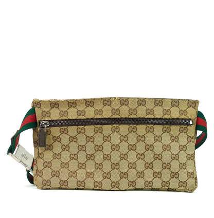 Gucci Monogram Canvas Belt Bag