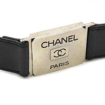 Chanel Coco Mark Leather Belt