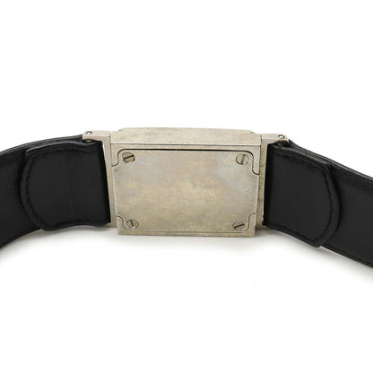 Chanel Coco Mark Leather Belt