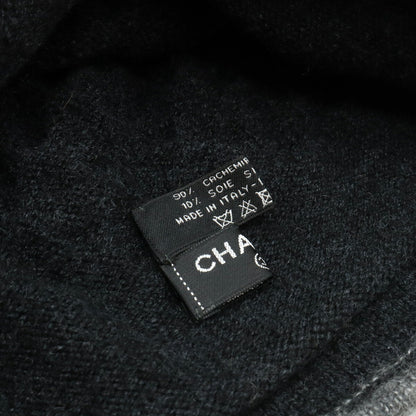 Chanel Cashmere Silk Coco Mark Knit Cap Hat